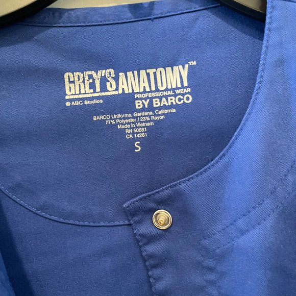 Grey's Anatomy Collection 4 Pocket Front Snap Jacket - Picture 3 of 4